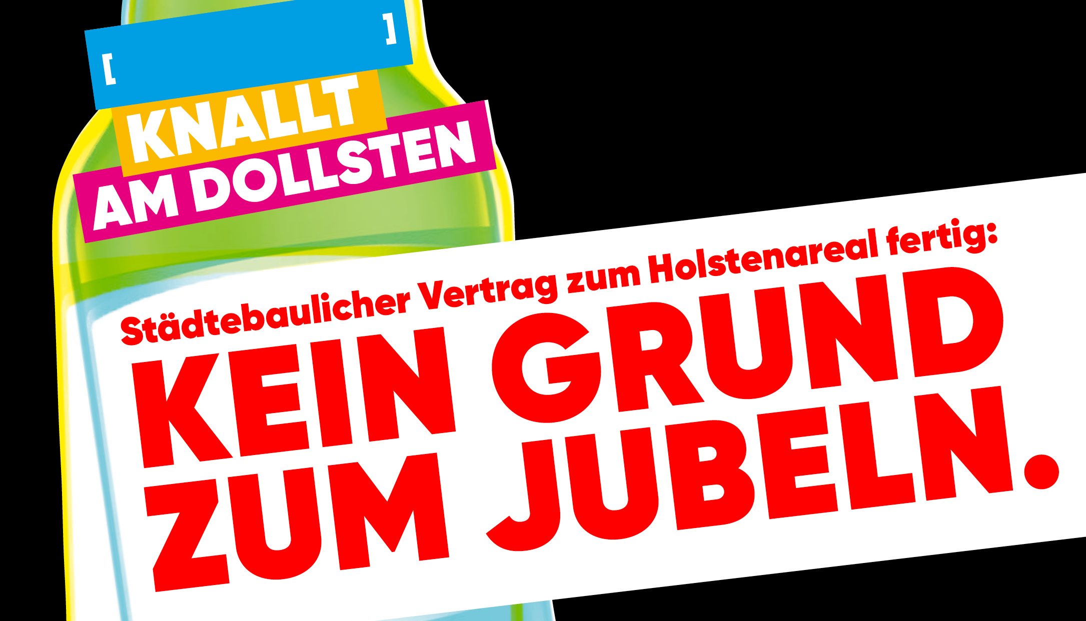 Kein Grund zum Jubeln - Städtebaulicher Vertrag zum Holstenareal